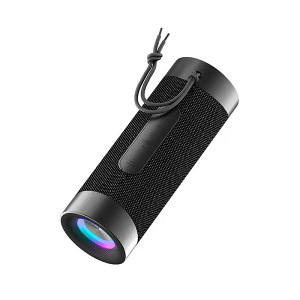 Alto-falante Bluetooth portátil com luz LED